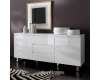 Sydney High Gloss Sideboard With 2 Door 3 Drawer In White - UK