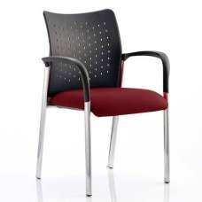 Academy Office Visitor Chair In Ginseng Chilli With Arms - UK