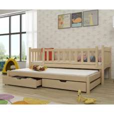 Alcoa Wooden Day Bed Without Mattress And Trundle In Pine - UK