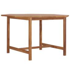 Alfresco Outdoor Octagon Solid Wood Dining Table in Teak - UK