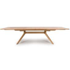 Allen Large Wooden Extending Dining Table In Natural - UK