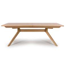 Allen Small Wooden Extending Dining Table In Natural - UK
