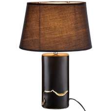 Allston Ceramics Table Lamp In Black - UK