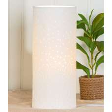 Allegan Large Porcelain Table Lamp In White - UK