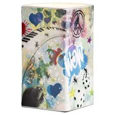 Allston Small Porcelain Table Lamp In Multicolored - UK
