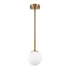 Akkas 1 Light Metal Ceiling Pendant Light in Vintage - UK