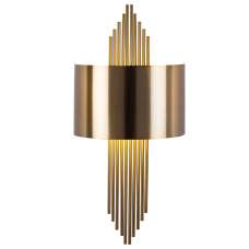 Alvion Metal Geometric Wall Light in Vintage - UK