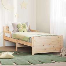 Anchorage Wooden Extendable Kids Bed In Natural - UK