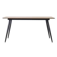 Aptly Rectangular Wooden Dining Table In Natural - UK