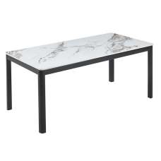 Arta Sintered Stone Coffee Table In White - UK