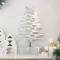 Aurelia 60cm Wooden Christmas Tree - White - UK