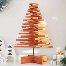 Aurelia 80cm Wooden Christmas Tree - Brown - UK