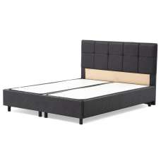 Avelon Fabric Ottoman Storage King Size Bed in Anthracite - UK