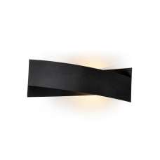 Avenor Metal Wall Light in Black - UK
