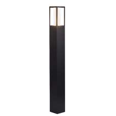 Avenue LED Polycarbonate Outdoor Post Light In Black - UK