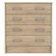 Babylon Wooden Chest Of 4 Drawers In Oak - UK