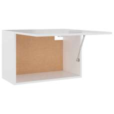 Baina Wall Hung Wooden Storage Cabinet With 1 Doors - White - UK