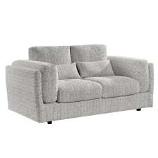 Barrie Fabric 2 Seater Sofa In Grey - UK
