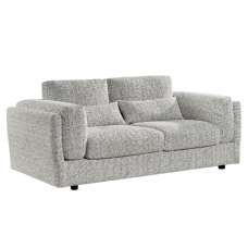 Barrie Fabric 3 Seater Sofa In Grey - UK