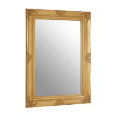Barstik Rectangular Wall Mirror In Gold Frame - UK