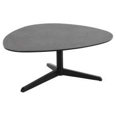 Barstow Small Ceramic Coffee Table In Black Fairbanks - UK