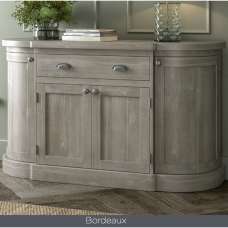 Bellmore Wooden Sideboard With 4 Doors 1 Drawer - Bordeaux - UK