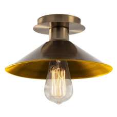 Berceste Cone Metal Ceiling Light in Vintage - UK