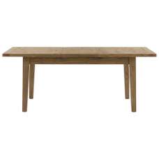 Bethesda Wooden Extending Dining Table In Natural - UK
