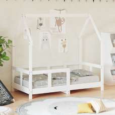 Bohemia 70x140cm Wooden Children Daybed In White - UK