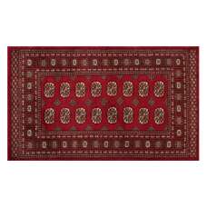 Bokhara 120x180cm Hand-Knotted Wool Rug In Red - UK