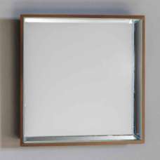 Bothell Square Wall Mirror In Silver - UK