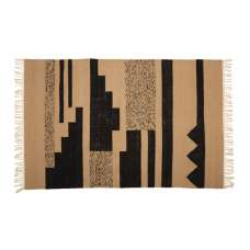 Botin Small Fabric Upholstred Trenza Rug In Multi-Colour - UK