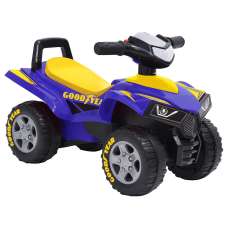 Brevard Plastic Kids Ride-on Quad - Blue - UK