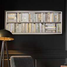 Bristow Wooden Box Office Wall Art In Grey Frame - UK