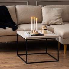 Burnaby Wooden Coffee Table Large In Light Oak - UK