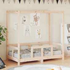 Burwell 70x140cm Wooden Children Bed In Natural - UK