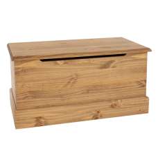 Calixto Wooden Blanket Box In Oak - UK