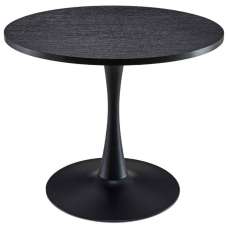 Chambly Wooden Dining Table - Black - UK