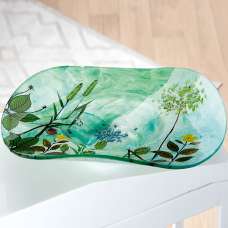 Charlton Glass Round Flower Bowl In Multicoloured - UK