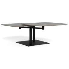 Cheney Ceramic Top Extending Coffee Table - Grey Batis - UK