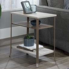 City Centre Wooden Side Table In Champagne Oak - UK