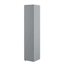 Clarion Wooden Storage Cabinet With 1 Door In Grey - UK