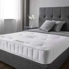 Cahya Essentials Luxury Damask Fabric Double Mattress - UK
