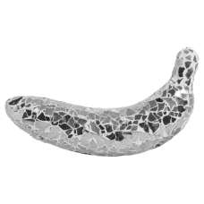 Clisson Decorative Mosaic Glass Banana Fruit In Mirrored - UK