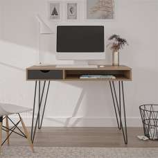 Catoosa Wooden Laptop Desk With 1 Drawer In Natural - UK