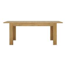 Corco Wooden Extending Dining Table In Grandson Oak - UK