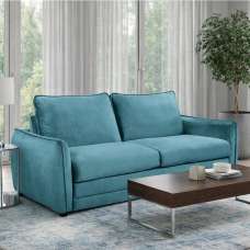 Cormex Fabric Sofa Bed in Ocean Blue - UK