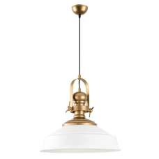 Craft Metal Ceiling Pendant Light in White - UK