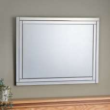 Dania Frameless Bedroom Wall Mirror In Clear - UK
