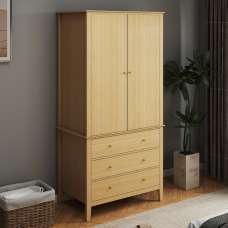 Delmira Wooden Storage Cabinet in Oak - UK